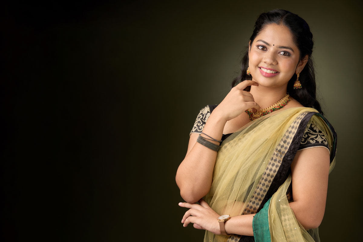 Matrimonial portrait Sample (Bridal Glam Pro) Portrait of a Bride to be