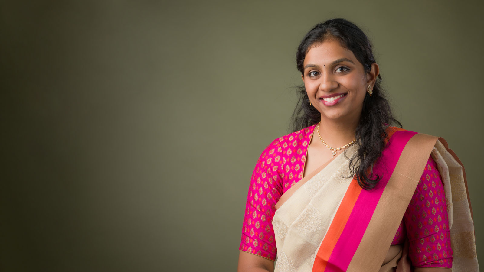 Dusky Indian Bridal Portrait