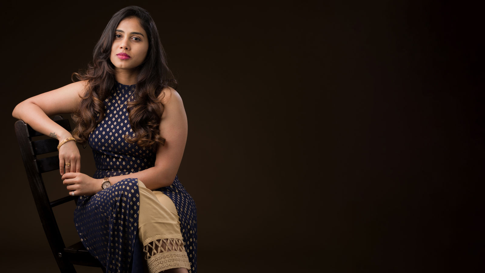 Stylish Bridal portrait